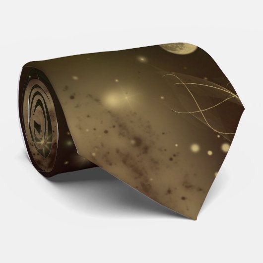 Odyssée spatiale Cravate masculine (Roulé)
