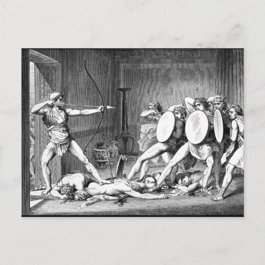 Odysseus Briefkaart (Voorkant)