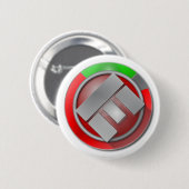 OE Button. Ronde Button 5,7 Cm (Voorkant /achterkant)