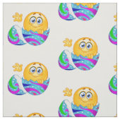 OE-Pâques tissu Emoji (Échantillon)