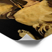 Oedipus en de Sphinx, 1808 Poster (Hoek)