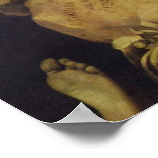 Oedipus en sfinx poster (Hoek)