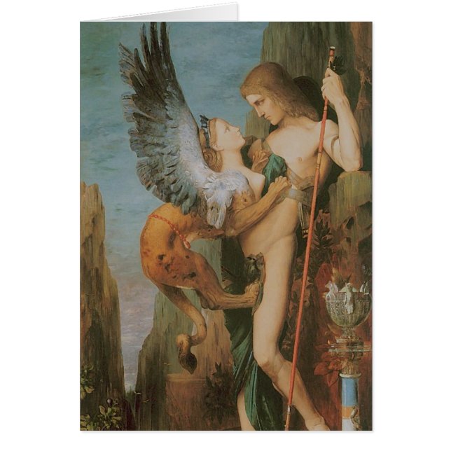 Oedipus en Sphinx (Voorkant)