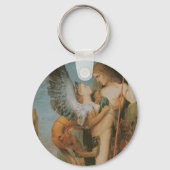 Oedipus en Sphinx Sleutelhanger (Voorkant)