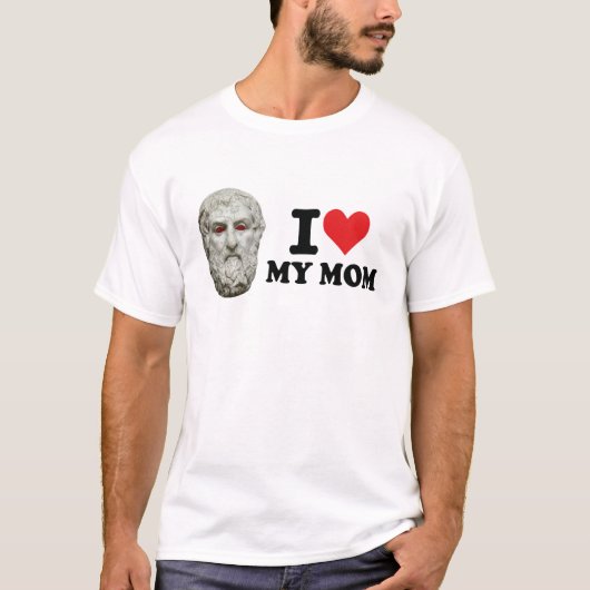 Oedipus "J'aime ma mère" T-shirt (Devant)
