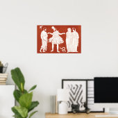 Oedipus Portrait Poster (Thuiskantoor)