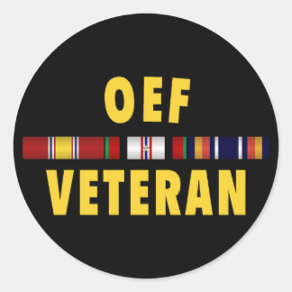 OEF Vet-Sticker Ronde Sticker