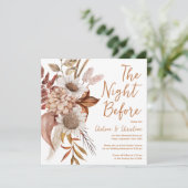 Oefendiner in de herfst kaart (Staand voorkant)