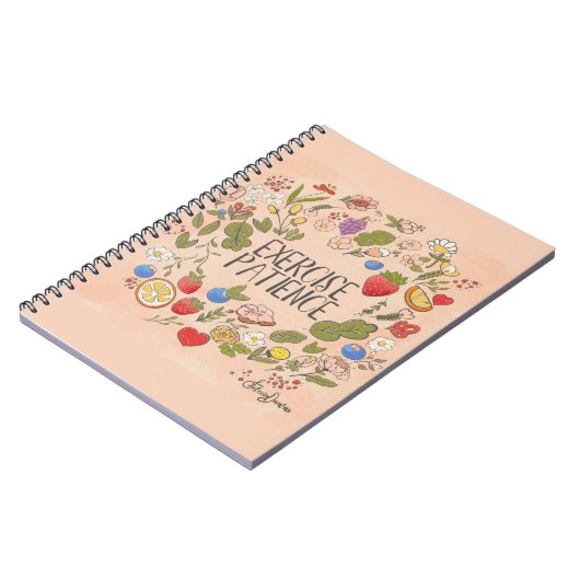 Oefengeduld 8,5 xc 11 Notitieboek (Linkerzijde)