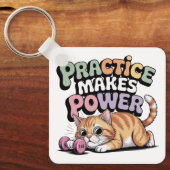 Oefening Baart Kracht Sleutelhanger (Voorkant)