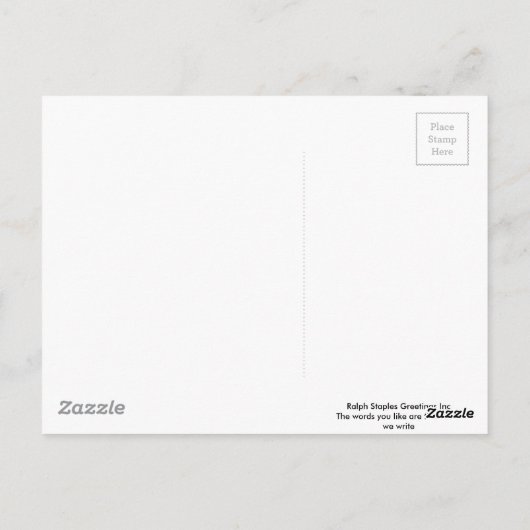 Oefening Briefkaart (Achterkant)