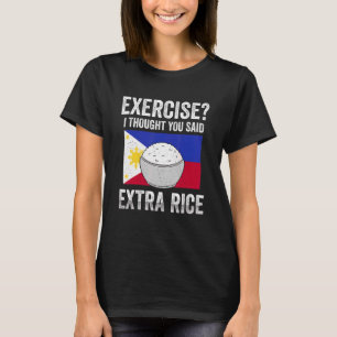 Oefening Extra Prijs Filipijnse vlag T-shirt