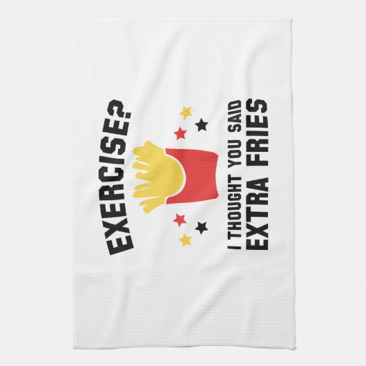 Oefening? Ik dacht dat je extra feeën zei Theedoek (Verticaal)