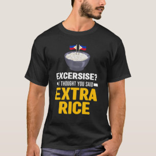 Oefening ik dacht dat je zei: Extra Rice Panda App T-shirt