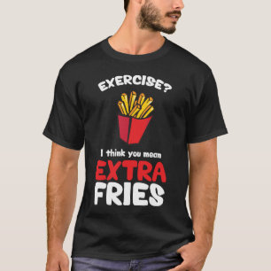 Oefening? Ik denk dat je extra groeven bedoelt T-shirt