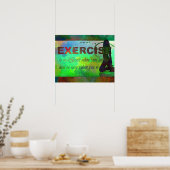 Oefening in Silhouette Poster (Keuken)