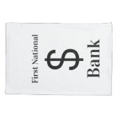 Oefening met Jogging Bag vol geld Kussensloop (Achterkant)