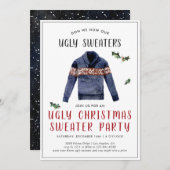 Oeganda kerstfeestelijke uitnodiging (Voorkant / Achterkant)