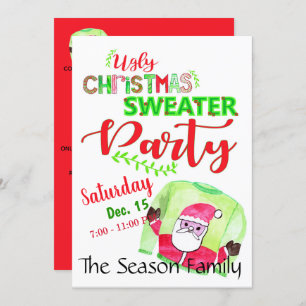 Oeganda kerstfeestelijke uitnodiging