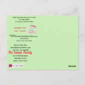 Oeganda kerstfeestelijke uitnodiging (Achterkant)