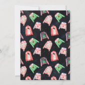 Oeganda kerstfeestelijke uitnodiging (Achterkant)