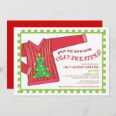 Oeganda kerstfeestelijke uitnodiging (Voorkant / Achterkant)