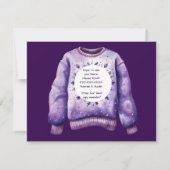 Oeganda kerstfeestelijke uitnodiging (Achterkant)