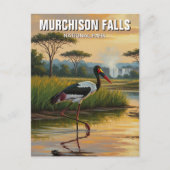 Oeganda Murchison Herfsten National Park Reizen Briefkaart (Voorkant)