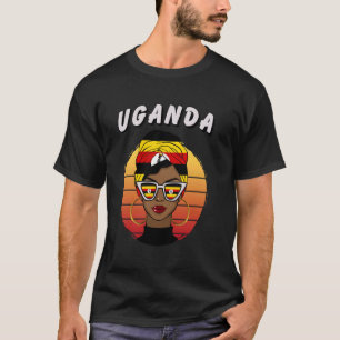 Oeganda, Oegandese vlag, Oegandese meisje, Oegande T-shirt