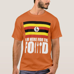 Oeganda souvenir eten reis jongen t-shirt
