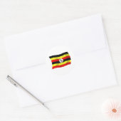 Oeganda Vlag Sticker (Envelop)