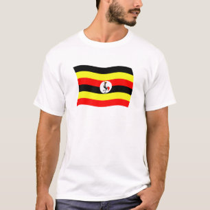 Oeganda Vlag T-shirt