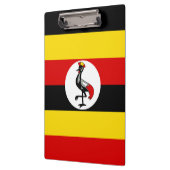 Oegandese vlag klembord (Links)