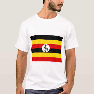 Oegandese vlag (Oeganda) T-shirt