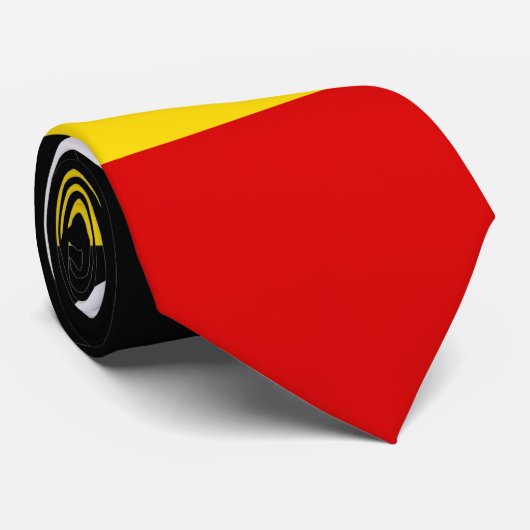 Oegandese vlag stropdas (Opgerold)