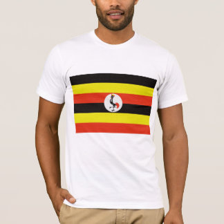 Oegandese vlag t-shirt