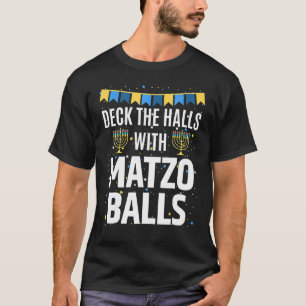 Oegenaamd hanukkah decideert de zalen met Matzo Ba T-shirt