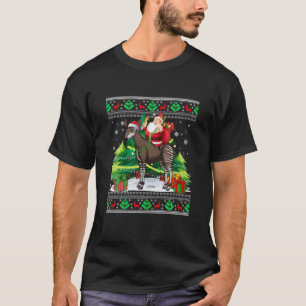 Oegly Okapi-kerstcadeaus voor Kerstmis met Kerstmi T-shirt
