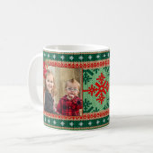 Oegly Sweater Kerstmis Keepomwille Foto Mok (Voorkant links)