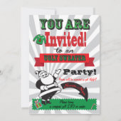 Oegly sweater Kerstparty Uitnodigingen (Achterkant)