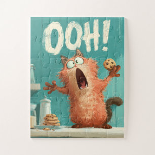 OEH! Cookie Cat – Grappige Cartoon Puzzel