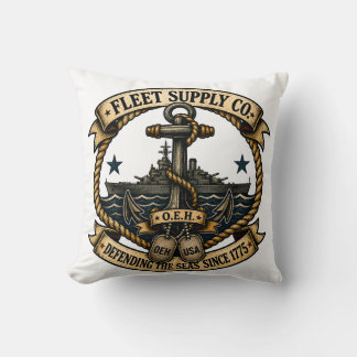 OEH - Vlootbenodigdheden. Navy Heritage Kussen