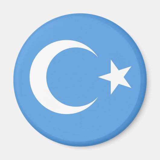Oeigoer/Oost-Turkestan Magneet (Voorkant)