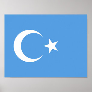 Oeigoer/Oost-Turkestan Poster