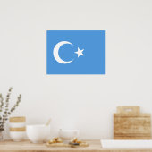 Oeigoer/Oost-Turkestan Poster (Keuken)