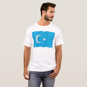 Oeigoerse vlag t-shirt (Voorkant volledig)