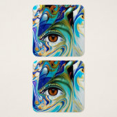 Oeil abstrait (Devant & derrière)