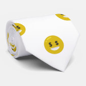 oeil argent emoji homme necktie cravate (Roulé)