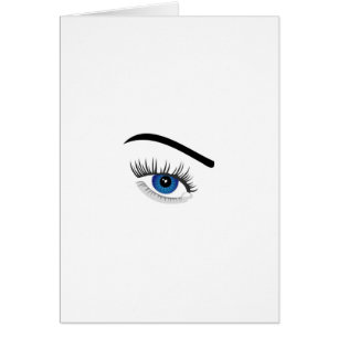 Oeil avec le verre de contact