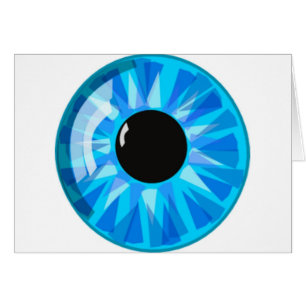 Oeil bleu